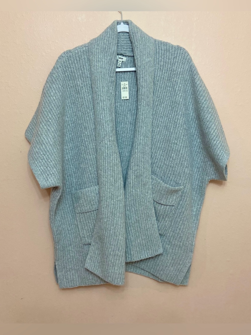 Aerie Shawl Collar Sweater Cape